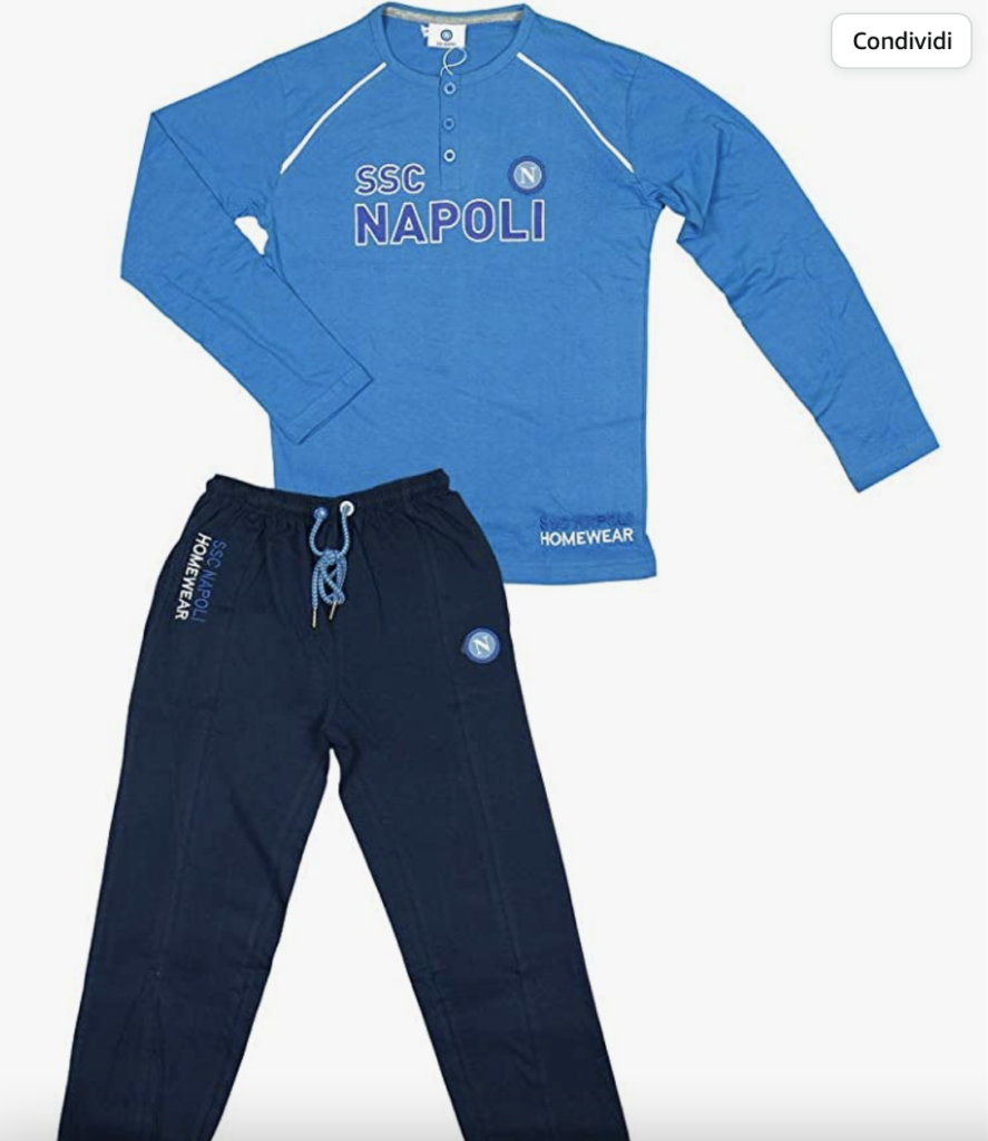 Cuscino Personalizzato Napoli Calcio, 40x40 Cm, Con Nome E Numero, Stampa Sublimatica - 4