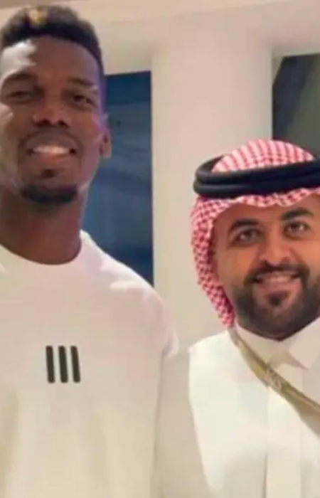 La visita di Pogba all'Al Ittihad (VIDEO)