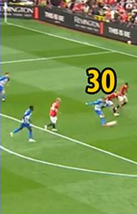 Il 2° gol del Brighton allo United va fatto vedere nelle scuole calcio (VIDEO)